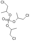 リン酸のtrisの（2 chloro1 methylethyl）エステルの構造