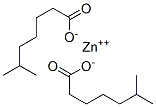 亜鉛（II） イソオクタン酸塩の構造