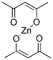 亜鉛（II） acetylacetonateの構造