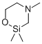 2,2,4 Trimethyl1 oxa 4 aza 2 silacyclohexaneの構造