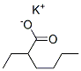 カリウムの2 ethylhexanoateの構造